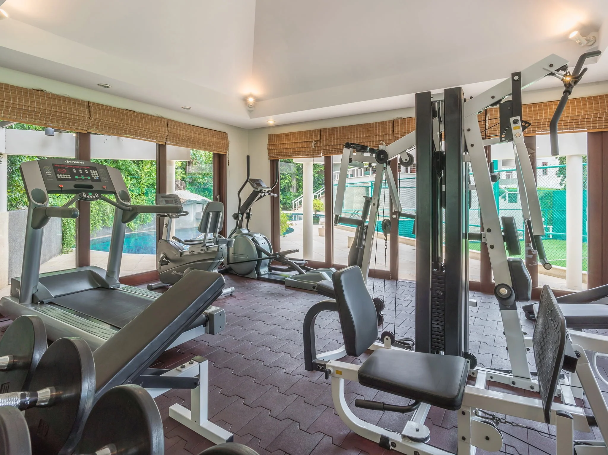 13. villa amanzi gym