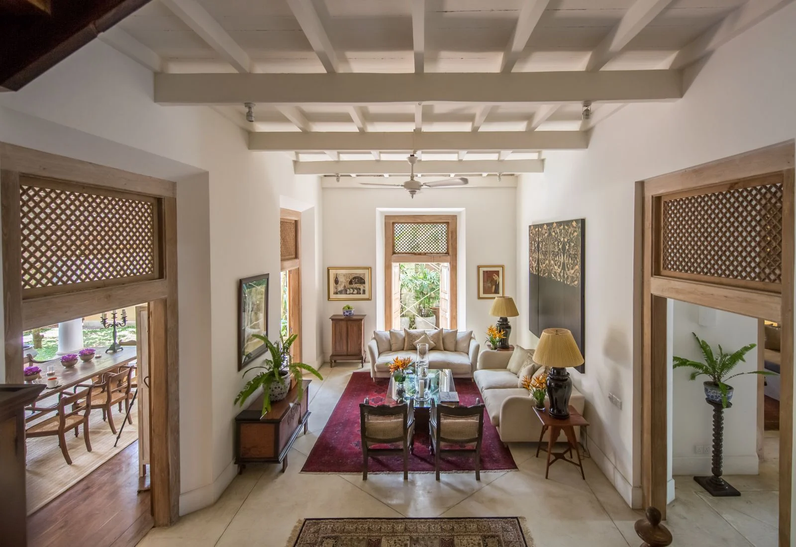 2. rampart street living area