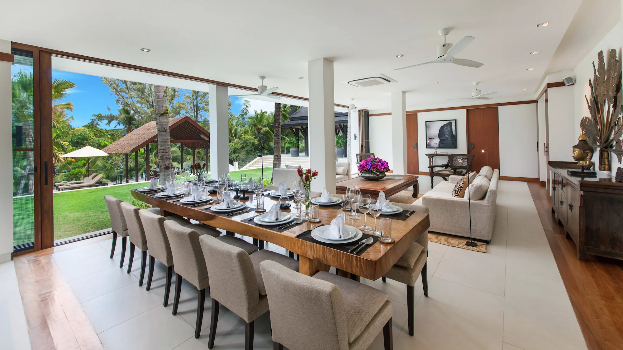 21 villa analaya kamala beach phuket livingdining area