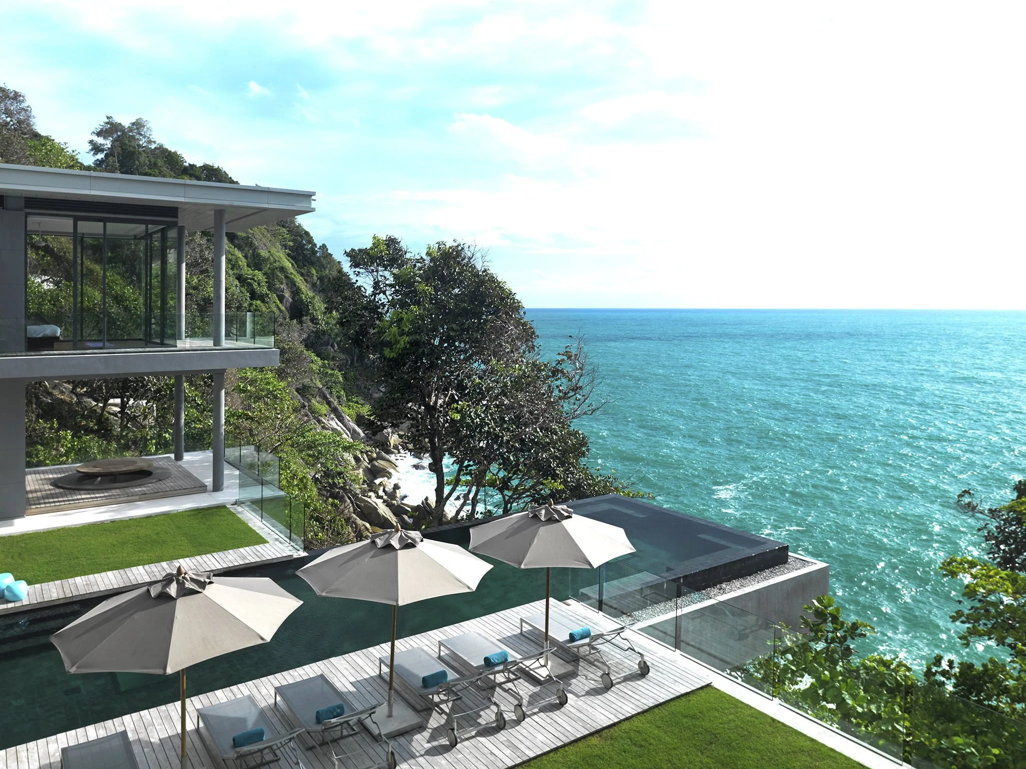 villa amanzi kamala idyllic tropical gateway