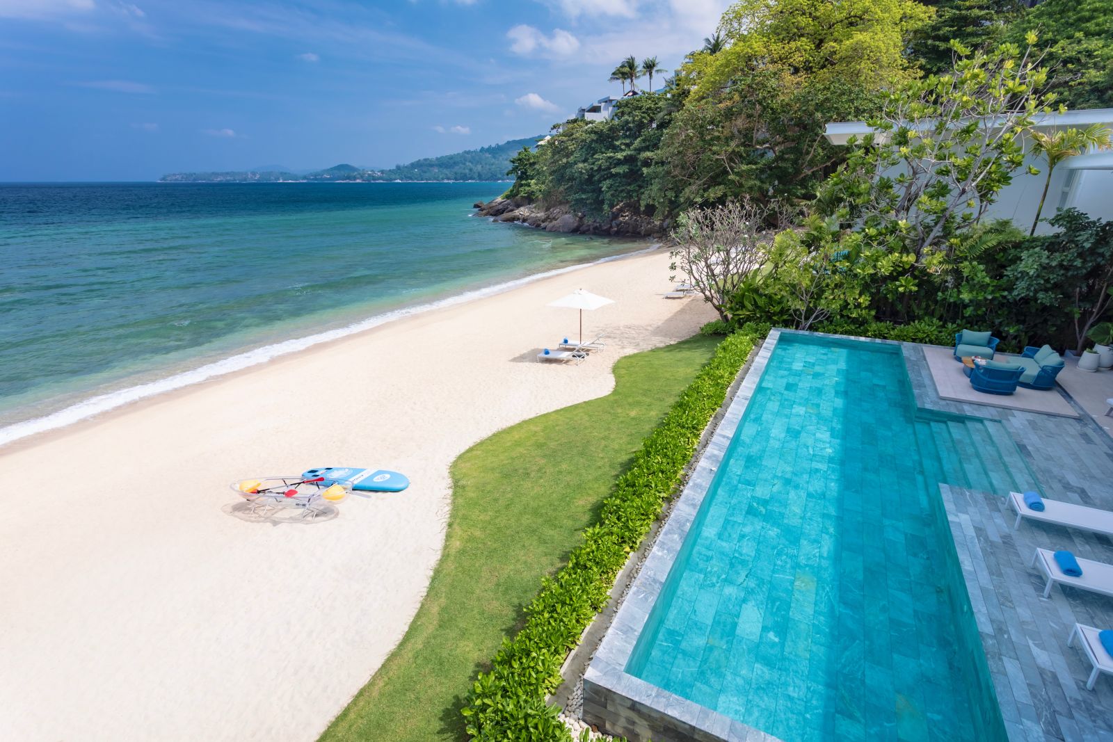 villa anda phuket pool area 2