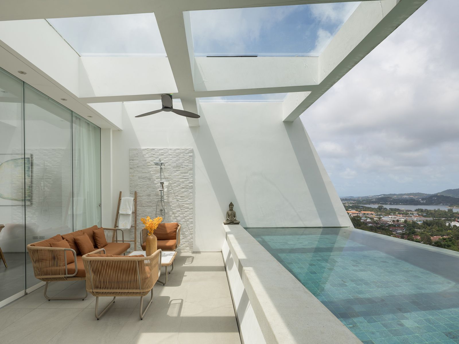 05 golden lotus the flourish villa terrace and pool with breathtaking views