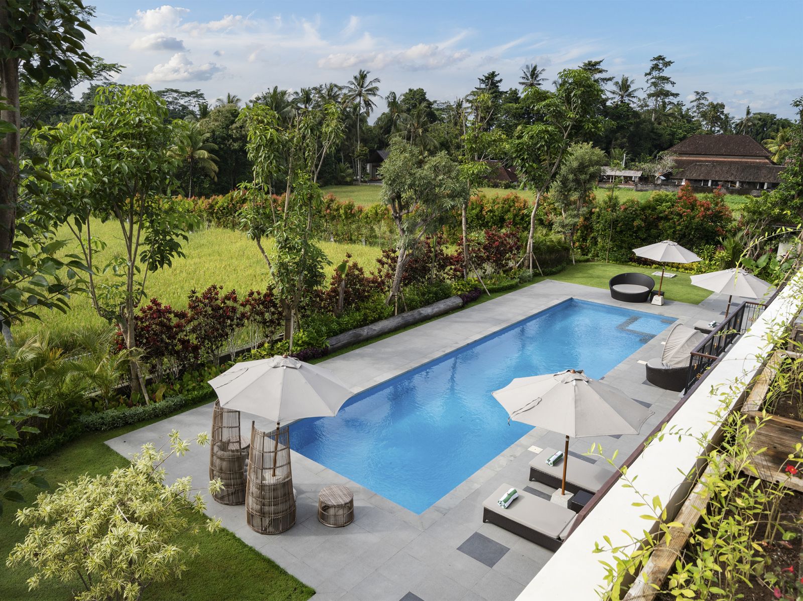 12 pala ubud villa sanghyang spacious and breezy pool area