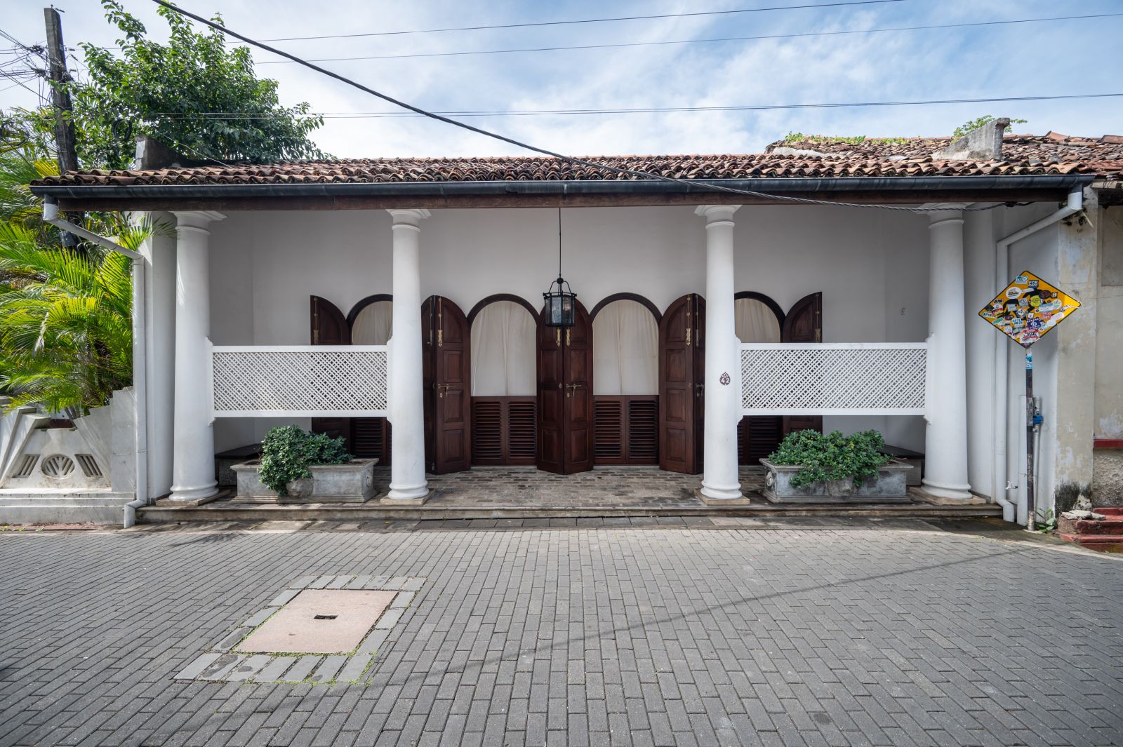 entrance